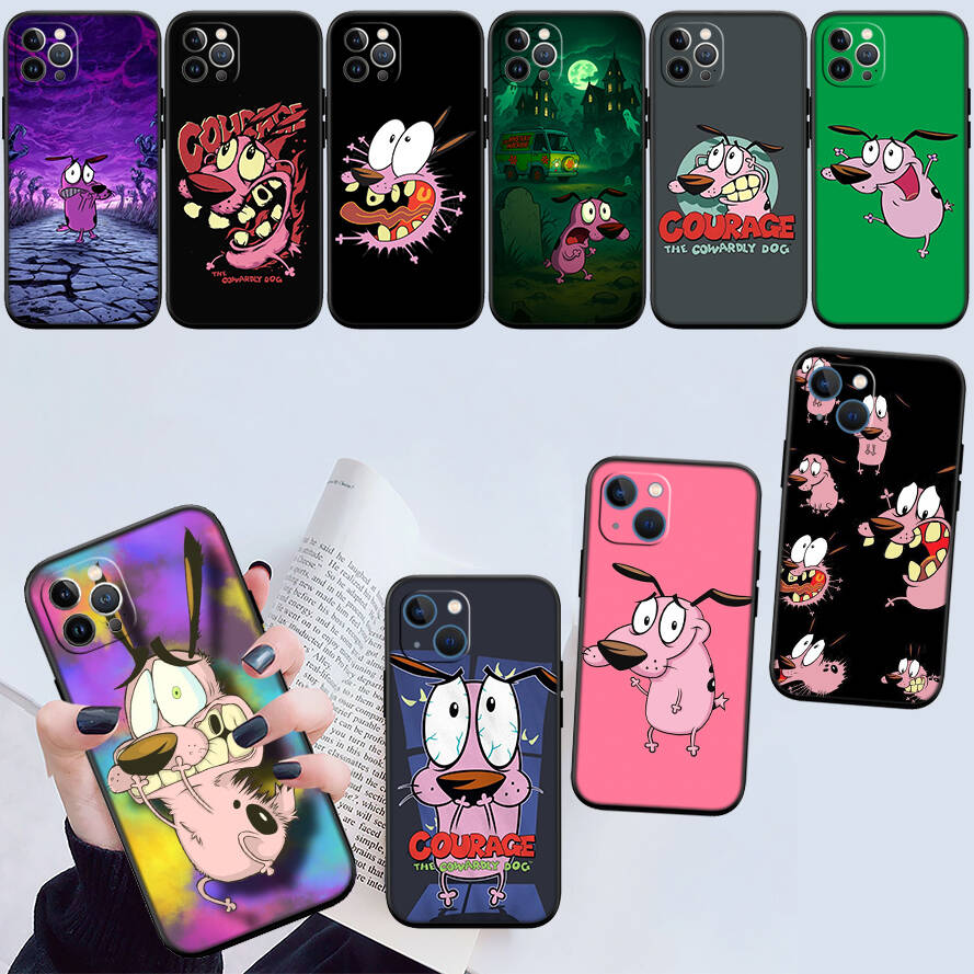 C-Courage C-Cowardly D-Dog New Phone Case for Redmi Note 8 9 10 11 11S 10C 10X 10A 10T 9A 9C 9T 9S 8T Pro Max Plus Prime