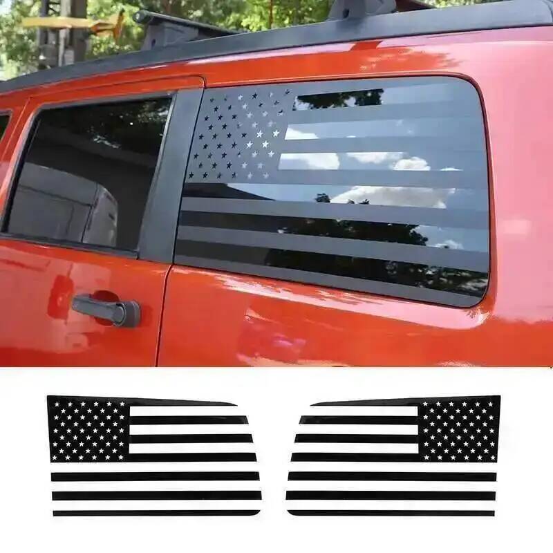 JIDIXIAN Dekorativní krycí samolepky na zadní okno auta pro Dodge Nitro 2007 2008 2009 2010 2011 2012 Autopříslušenství pro exteriér