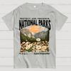 National Parks Unisex 100% Cotton Summer Casual Cool Loose T-Shirt