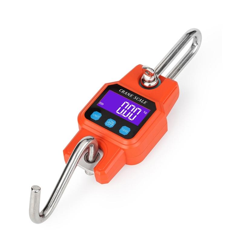 Digital Hanging Scale 660 LBs 300KG,Heavy Duty Waterproof Fish Scale - Portable Crane Scale for Luggage Weight