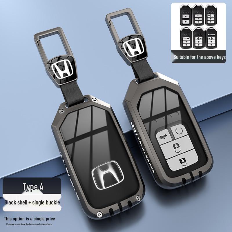 Honda Key Case Compatible with CRV, Civic, Accord, XRV, Vezel, Avancier, Breeze, UR-V, and Spirior Models