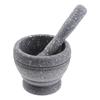 Garlic Press Grinder Pp Plastic Pestle Bowl Set For Spice Herb Crushing Kitchen Tools Garlic Pounder Easy Clean Modern