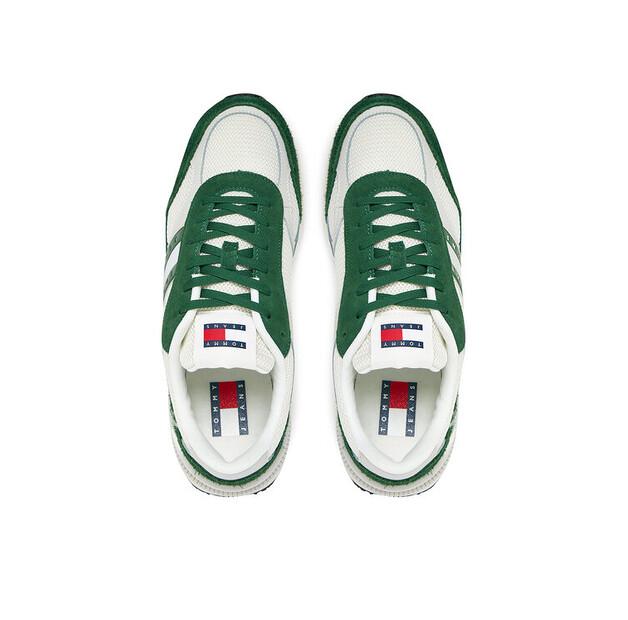 Мужские кроссовки Tommy Jeans Tjm technical runner ess em0em01537 зелёные