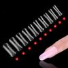 100pcs Quick Building Mold Tips Poly Nails Gel Fingers Extension Forms Nail Art UV Builder Acrylic False Fake Nail Tools