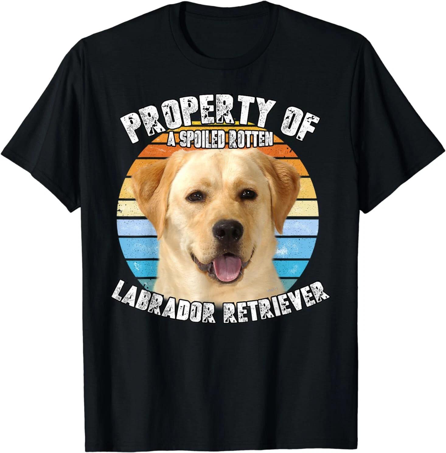 Labrador Retriever Yellow Owner Lover Retro Vintage T-Shirt S-3XL XL