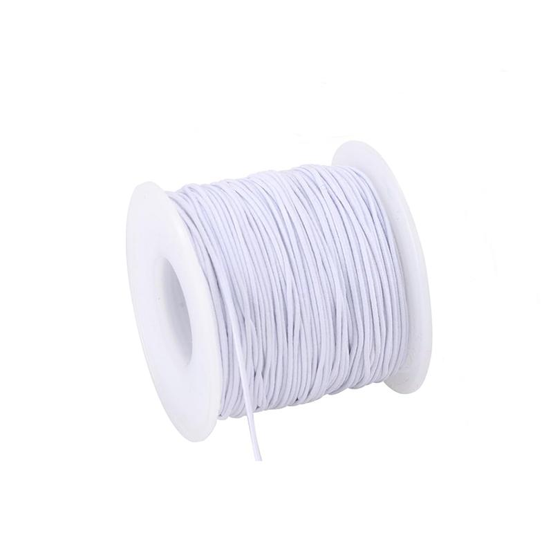 Stretchy String for Bracelets 3 Colors 1 mm Sturdy Elastic String Cord for Jewelry Making, Necklaces, Beading and Crafts