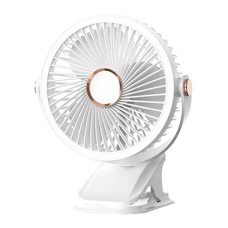Portable Clip-On Fan and Night Light for Dorms, Bedrooms, and Offices - F70