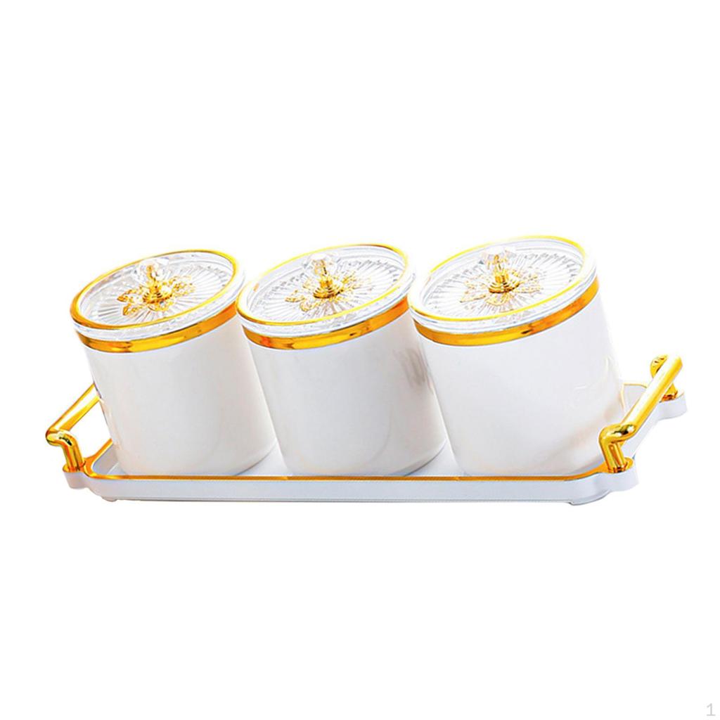 Dried Fruit Serving Dish with Lid for Snacks And Treats Storage