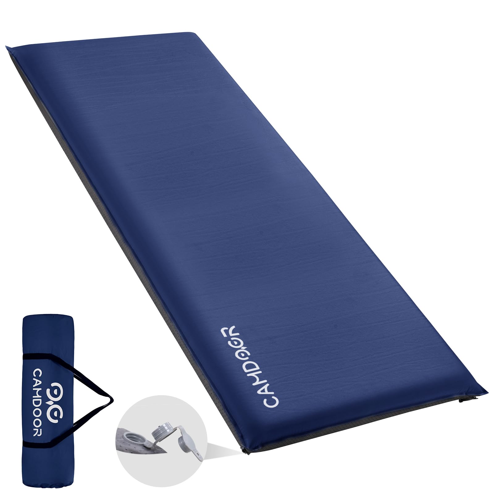 

CAMDOOR Кемпинг Толстый Воздух Секунды Автоматический Ультра Широкий Надуватель Сон в Автоматическом Кемпинговом Воздухе Влагозащищенный и Легкий для Легкой Сумки для Хранения