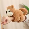 Cartoon Animal Slap Bracelet Plush Doll, Cute Wrist Snap Band, Kids Decor Comfort Stuffed Toy Multiple Styles