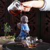 Zisha Little Monk Peeing Boy Tea Strainer