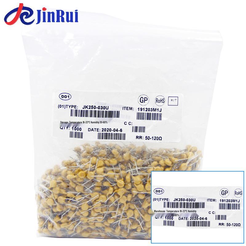 JK250-030 250V 0.03A Self-Healing Plug-In Fuse In Stock