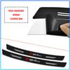 1pcs Carbon Fiber Car Trunk Rear Bumper Sticker Guard Plate Protector For Alfa Romeo 147 159 156 Giulietta Giulia Mito Spider Alpha Nheadrest