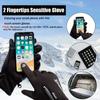 Winter Motorradhandschuhe für Herren Damen Touchscreen Wasserdicht Thermisch Schneehandschuhe Fahrrad Ski Handschuhe zum Radfahren Wandern Outdoor