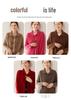 Women's Cashmere Knit Cardigan: Long Sleeve, Loose Fit, Thick, Stylish, Versatile, Soft, Skin-Friendly for Autumn and Winter