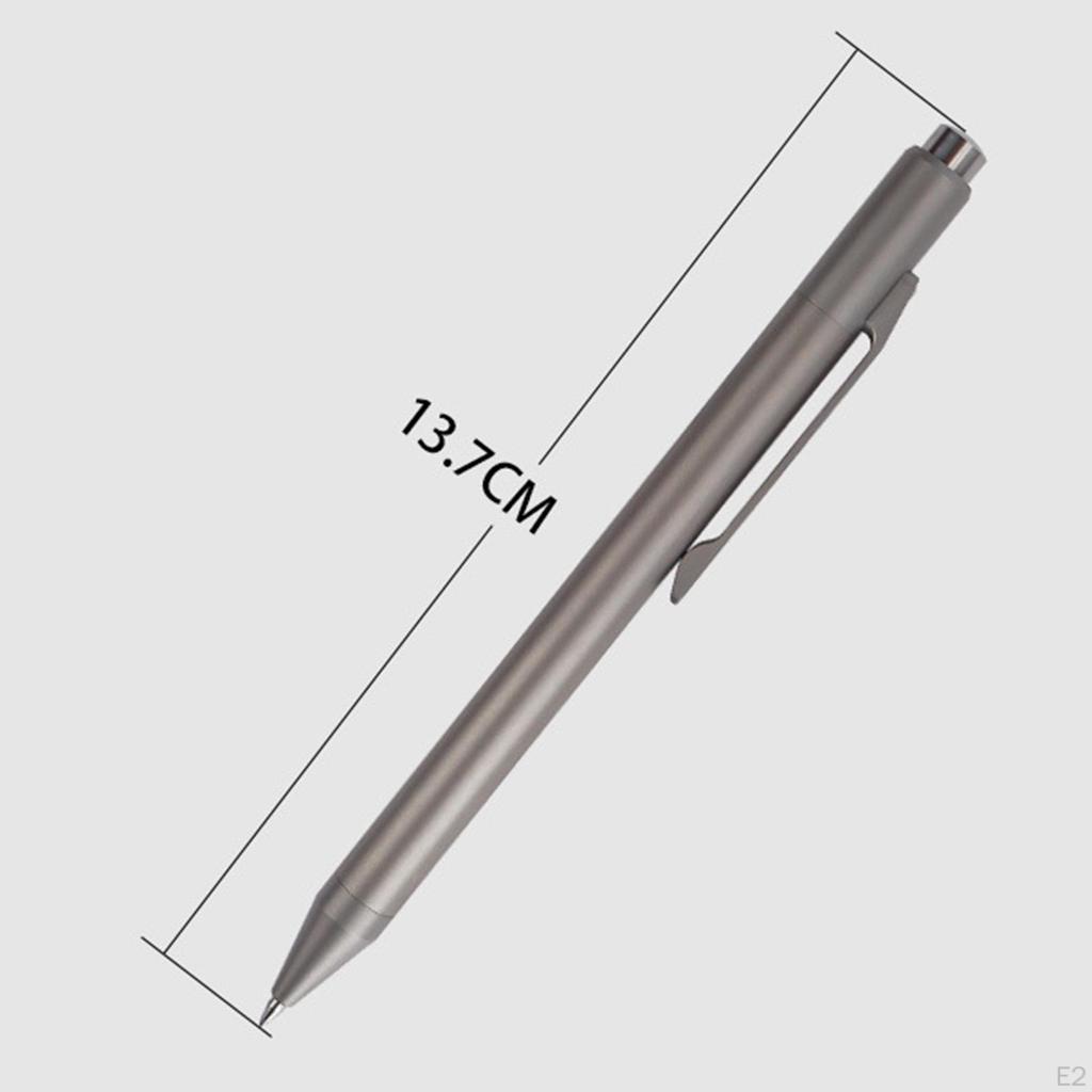 Titanium Alloy Bolt Action Pen for Smooth Writing Experience