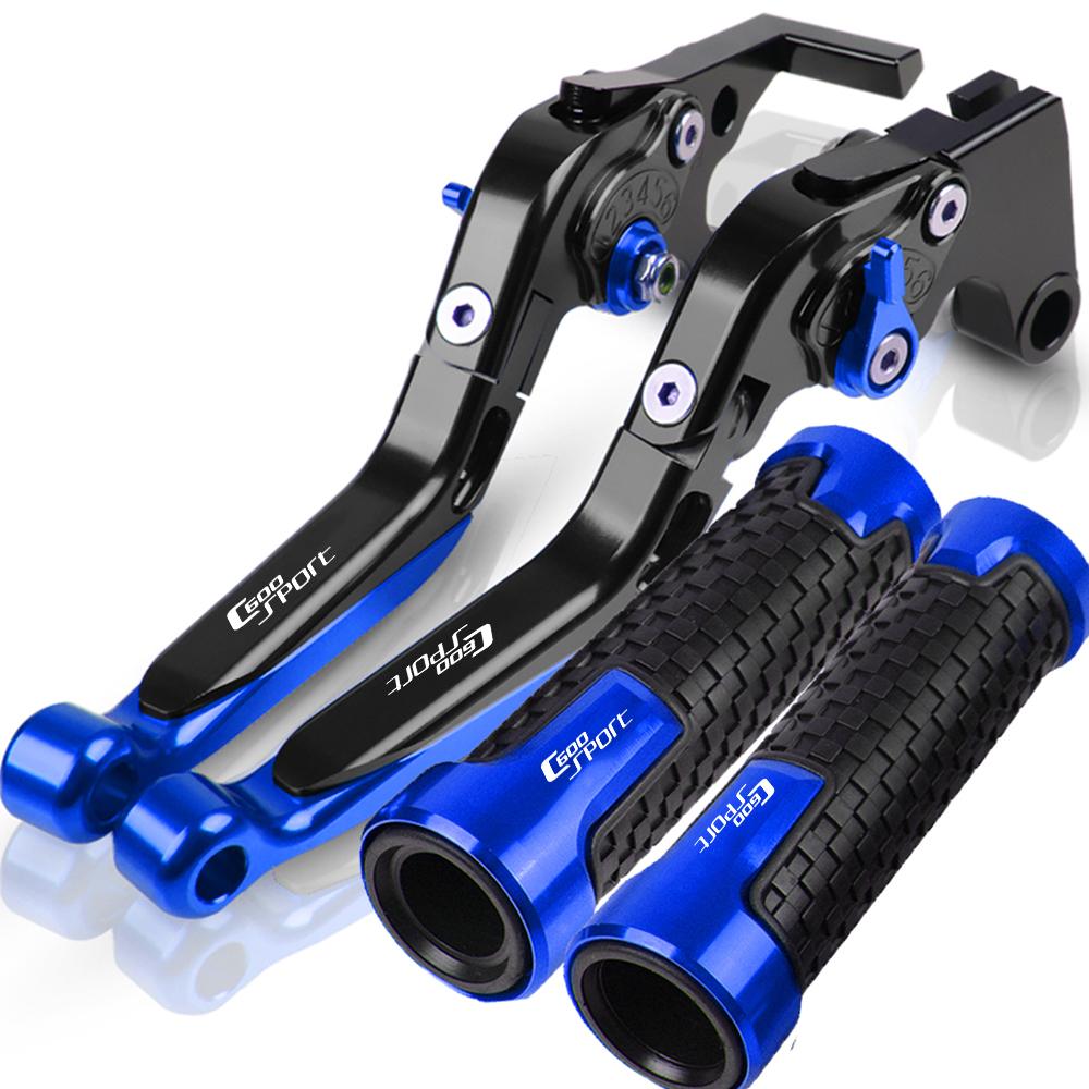 For BMW C600SPORT C 600 SPORT 2011-2015 Motorcycle Adjustable C600 SPORT Brake Clutch Levers Handlebar Handle Bar Grips