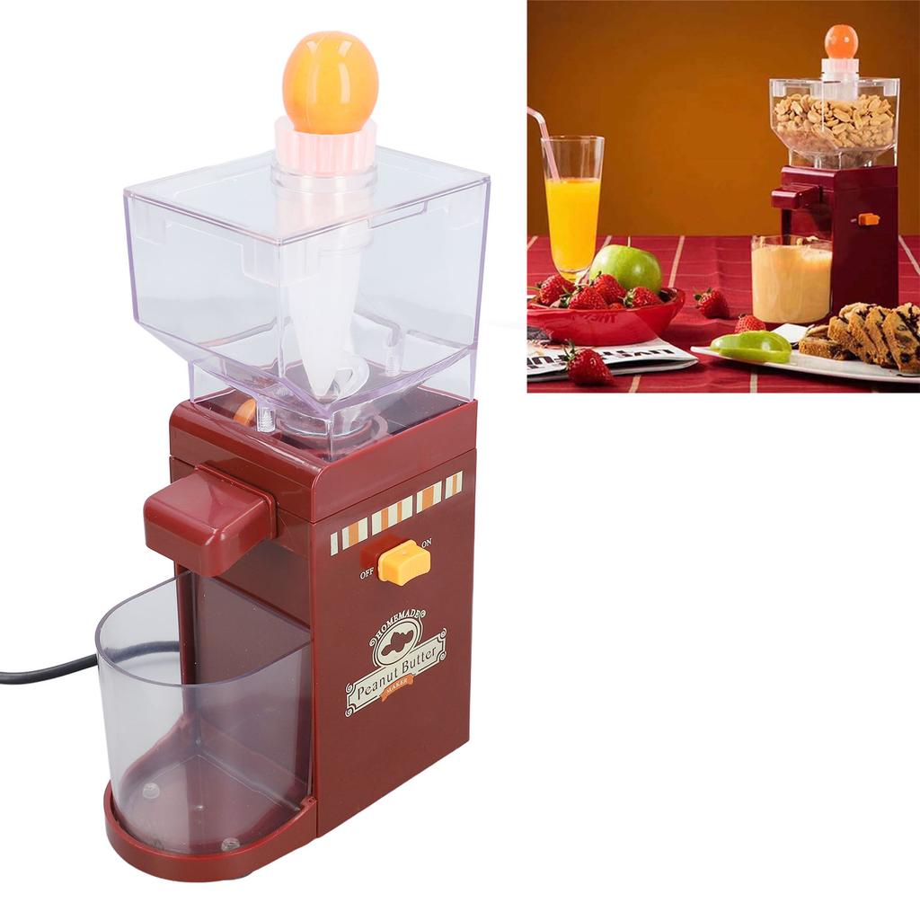 Electric Grain Grinder Peanut Butter Machine Peanut Butter Grinder Household Electric Sesame Paste Machine 70-120W 110V-240V
