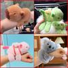 Koala Kuscheltier & Schildkröte Capybara Klatscharmband Geschenkset für Kinder