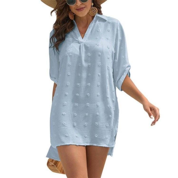 Elegant Women Summer Chiffon Blouse Fashion Casual Tops New Woman Shirt Chemise Femme Blusas