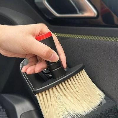 Dual-use Car Dust Brush Multifunctional Keyboard Cleaning Brush New Interior Brush