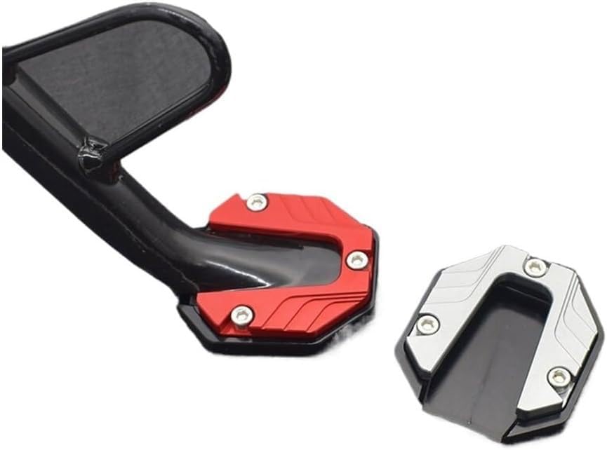 Bike Side Stand Plate, Alloy, General Purpose Side Stand, Plate, Dress Up Parts, Non-slip,