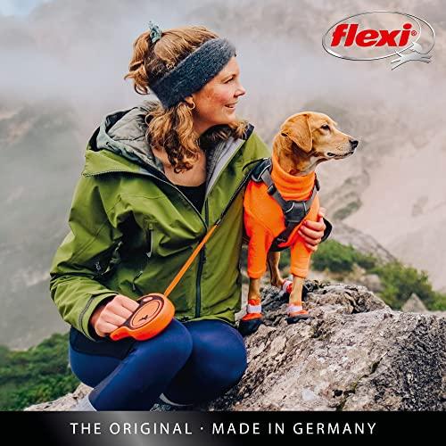 Flexi Einziehbare Hundeleine mit Extremband (Klein, 5m, für Hunde unter 20kg)