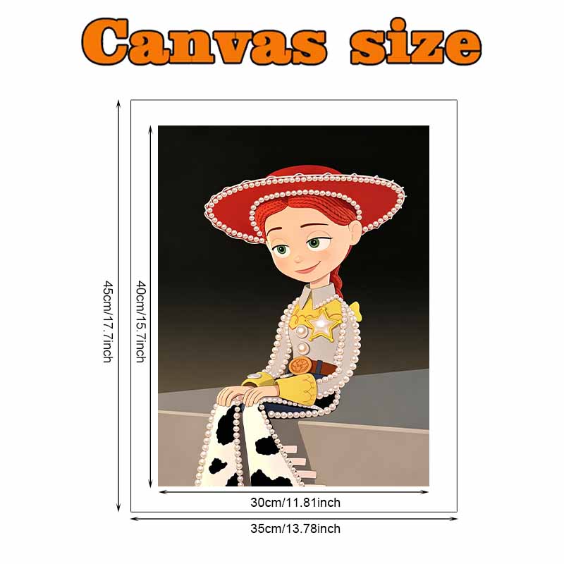 Disney Pearl Painting Toy Story Trish Art Kit Adult Beginner Home Wall Decor Special Shape