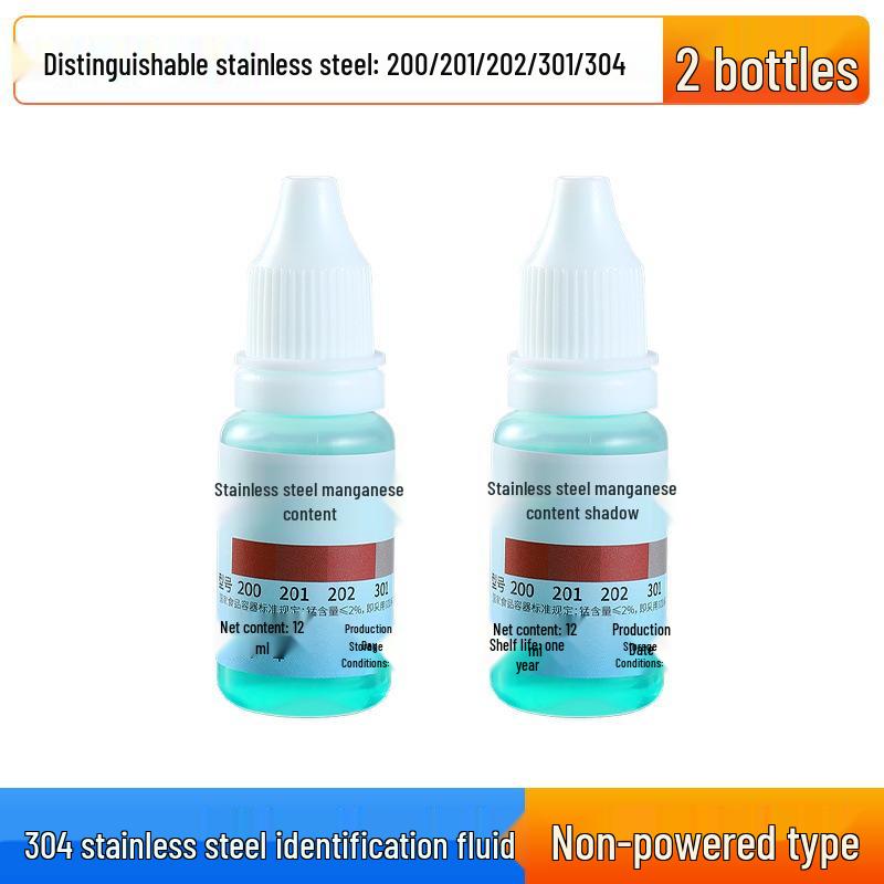 

Раствор для теста на марганец из нержавеющей стали 304 - Реагент для обнаружения для идентификации 316