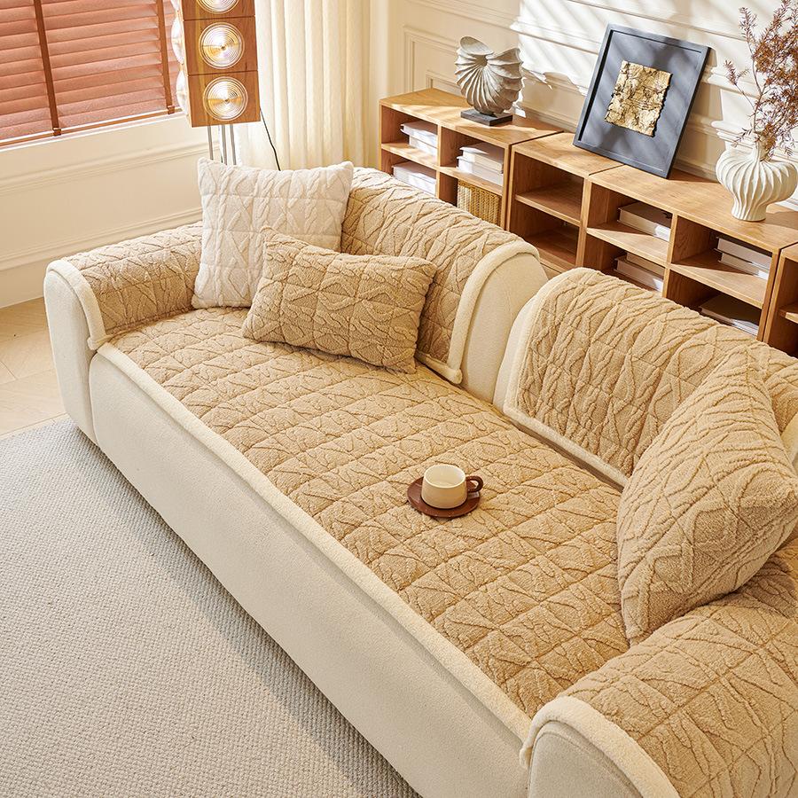 Winter New Modern And Simple Mat Sofas Towel Anti-slip Couch Protector Slipcover Removable Sofa Cover Blanket for Living Room