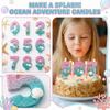 Fashion Cartoon Creative Birthday Candles Party Digital Candles