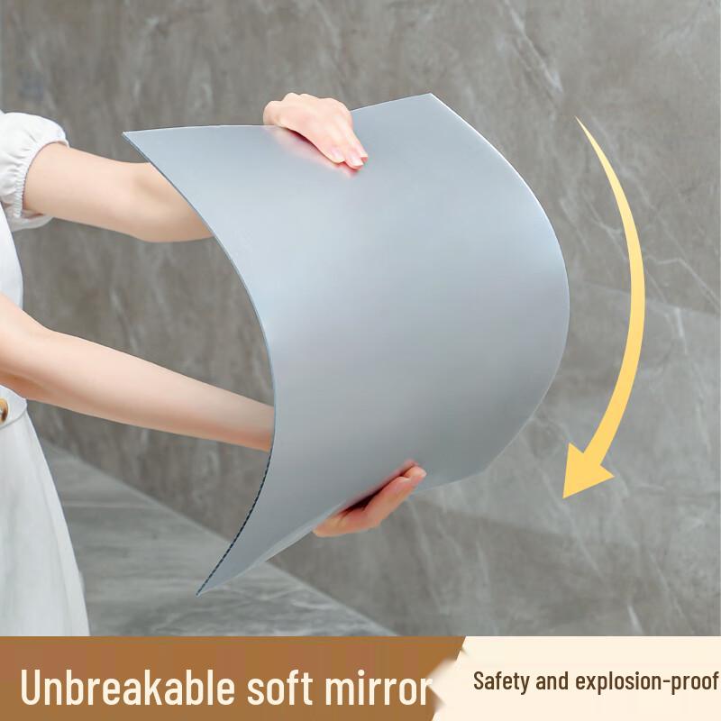 Self-Adhesive Flexible Full Body Wall Mirror