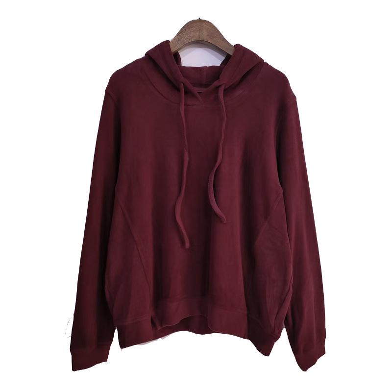 Women's Versatile Thickened Hooded Fleece Hoodie - Casual, Slimming, Age-Reducing, Loose Fit for Autumn and Winter
