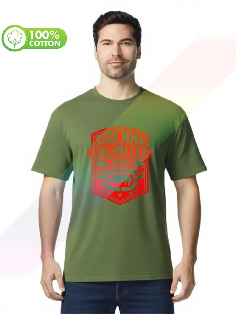 2026 Selling 100% Cotton Men's T-shirt Ecko_unltd Funny Male Round Neck Short Sleeve S-xxxl Tops Tees