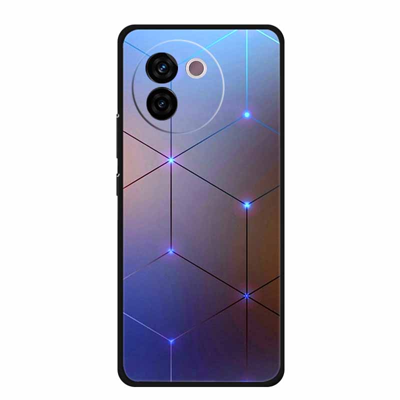 For Vivo V30e Case Popular Black Silicone Soft Back Cover Case For Vivo V30e Phone Case Cover V 30 e V 30e V30 e Coque Funda Bag