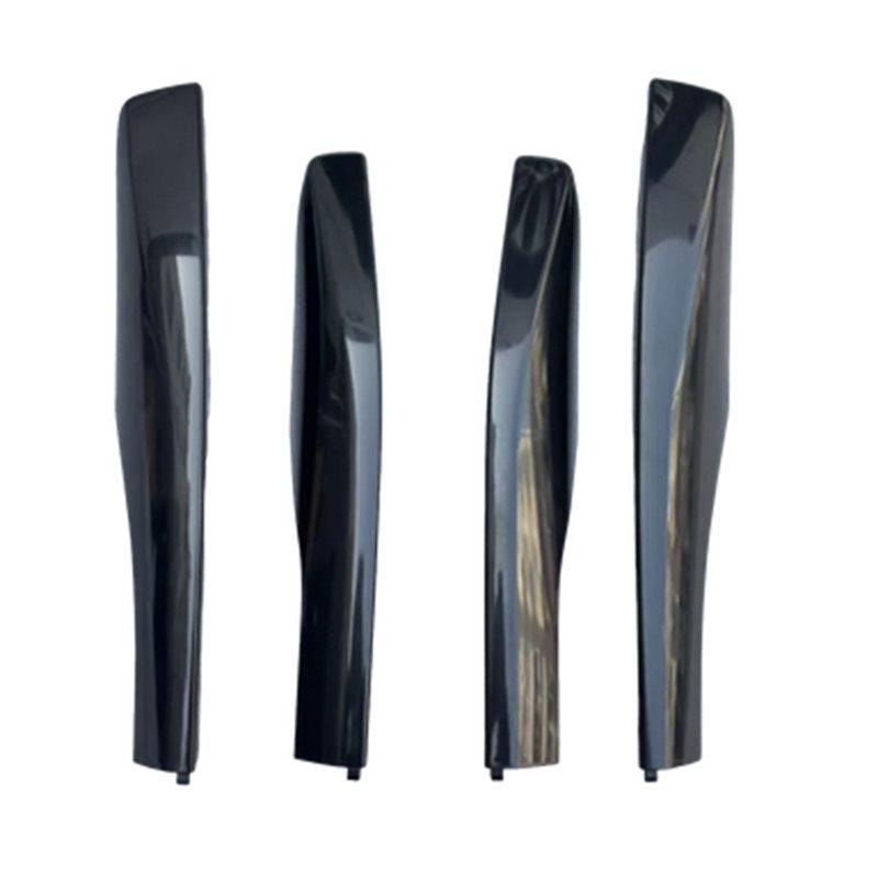 Svart Bil Takräcke Takreling Skyddshölje Ersättning För Lexus RX300/330/270/350/450 2010- 2015 Dekorativt Ändskydd