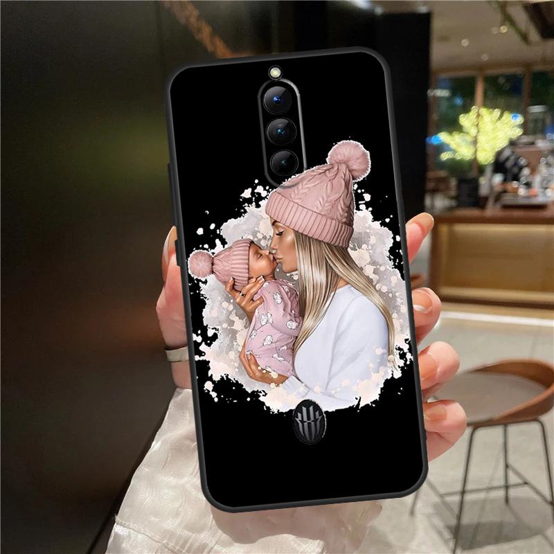 Fashion Super Mom Case For ZTE Nubia Red Magic 10S 9S 8S 10 9 8 11 Pro Plus 6 7 6S 7S For RedMagic 10 Air Cover