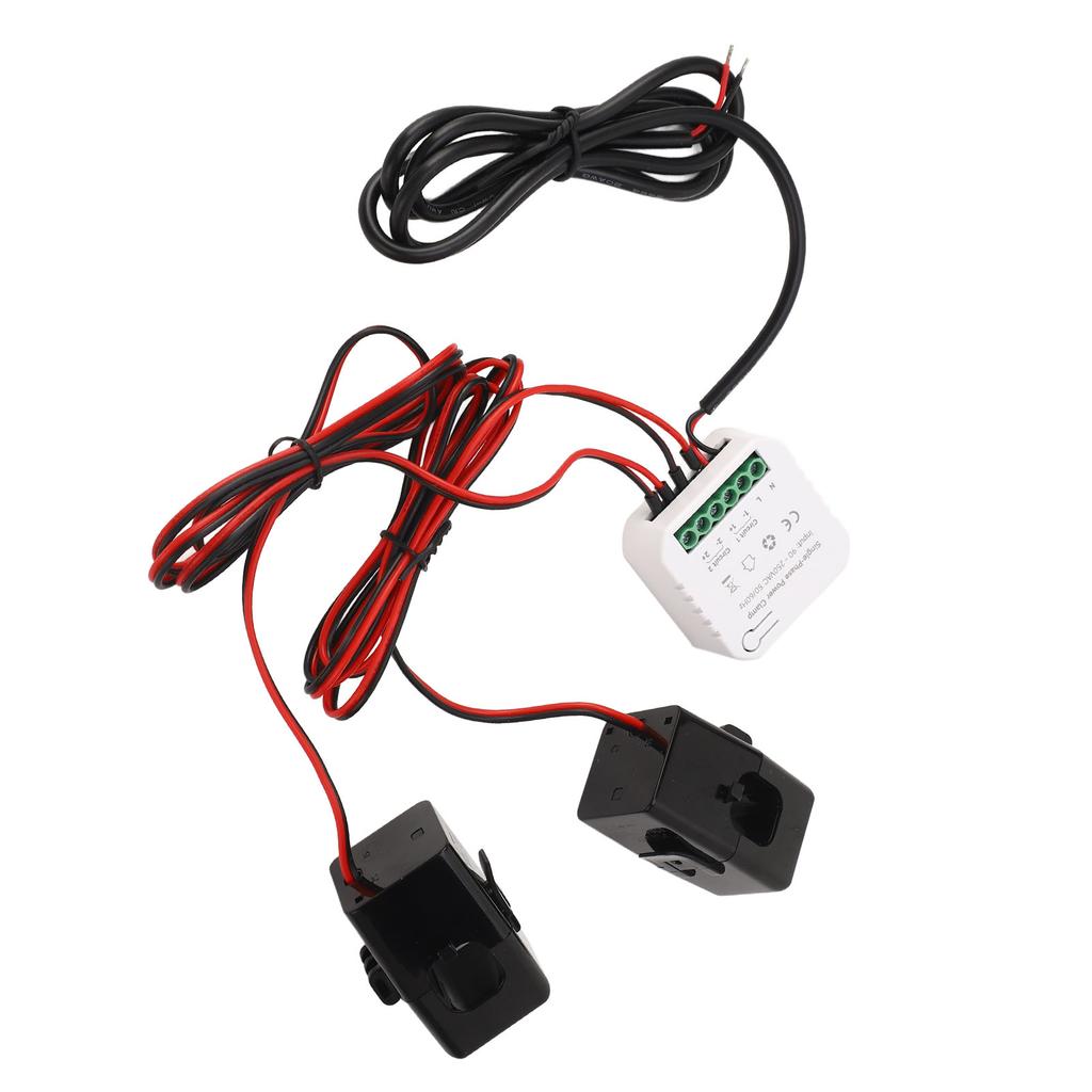 WIFI Smart Energy Meter Home WiFi Electricity Meter with 2pcs 120A Clamp Current Transformer 90 To 250VAC