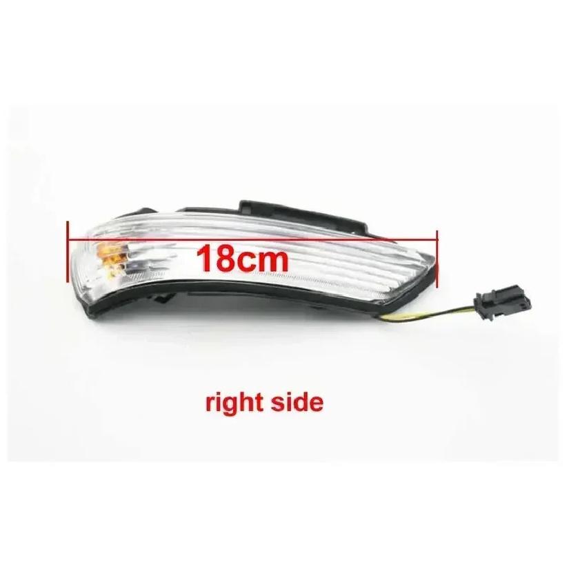 For MG ZS / Roewe RX3 Replacement Rearview Side Mirror Turn Signal Light Outer Wing Mirrors Lamp Shell