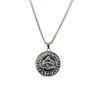 European & American Viking Runes Celtic Knot Odin Pendant Necklace