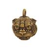Tiger Head Bell China-Chic Keychain Hanging Ornament Brass Vintage Pendant Feng Shui Car Hanging Decoration