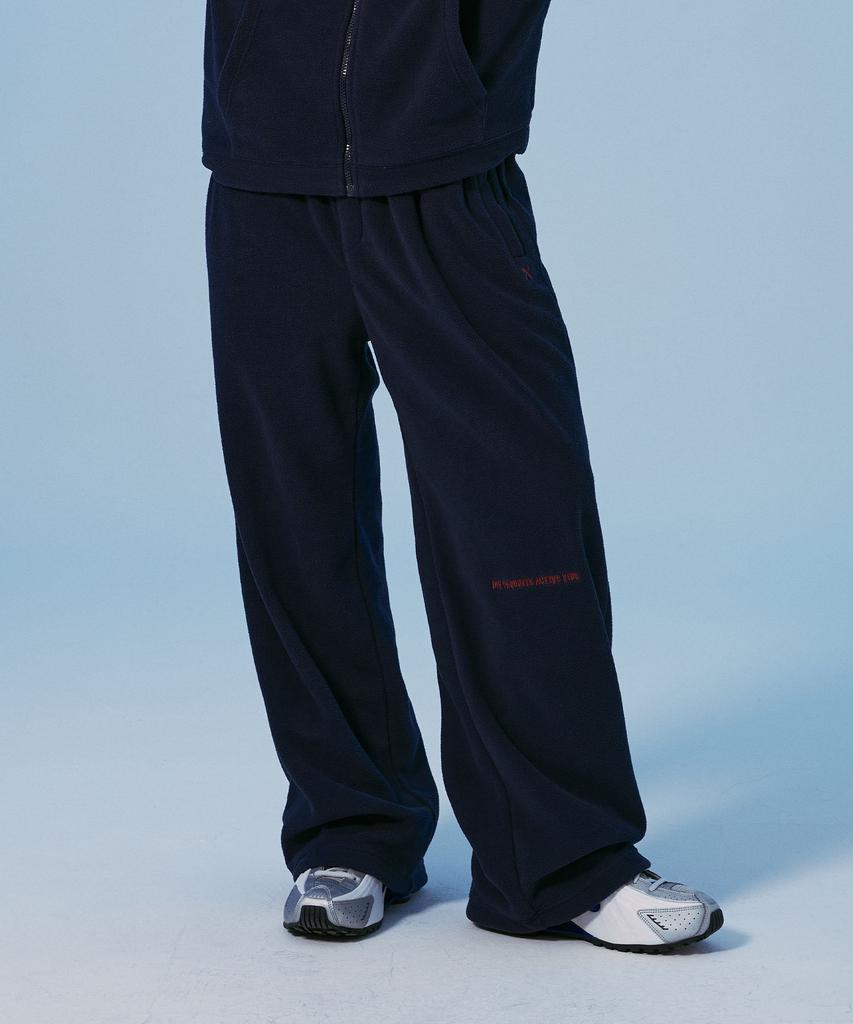 Empebeu Mishble Flow Fuzzy Pants Navy