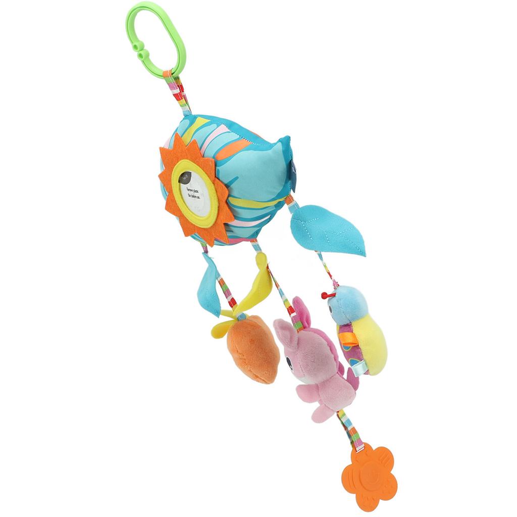 Autositz Spielzeug Baby Neugeborenes Plüsch Hängend Clip On Säugling Kinderwagen Beißring Gel Geschenk Blatt