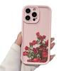 The new rose is suitable for iphone17pro mobile phone case, Apple 15 anti-drop 14 foreign trade 13promax personality 16x.