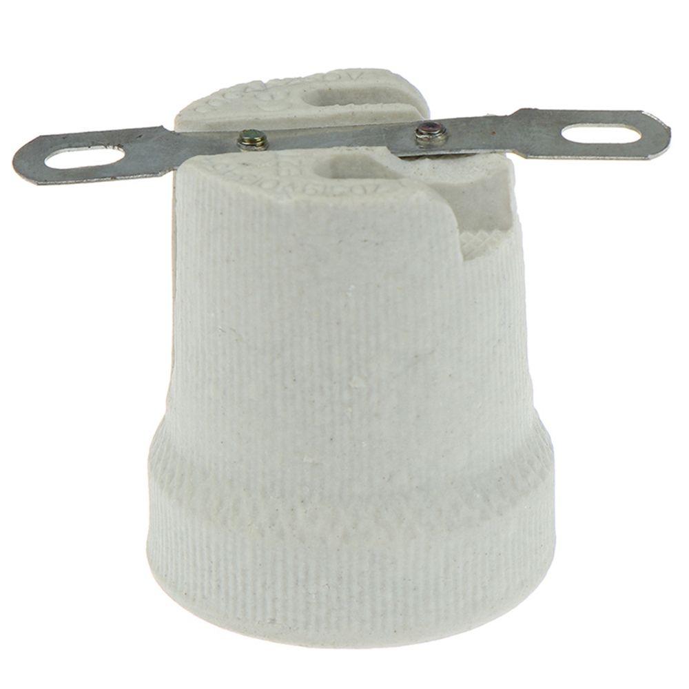 With Stand For Pendant Lamp Ceiling Flat Pedestal Ceramic Lamp Holder Lamp Accessories Lamp Socket