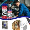 Rust Remover Car Wheel Cleaner Spray Metal Protection Formula Alloy Wheel Care Oxidation Treatment Auto Detailing Accessories