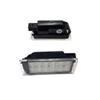 2Pcs Car LED Number Plate Light - Compatible With Clio Megane Master Laguna II Auto License Plate Lamp