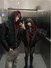 Men's Retro Red Fur Collar PU Leather Cotton Jacket - Heavyweight, Plus Velvet, Thickened, Warm