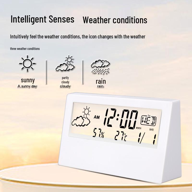 High-Precision Indoor Thermometer & Hygrometer - Wall-Mounted Electronic Temperature and Humidity Meter