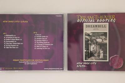 CD DREAM THEATER - Offizieller Bootleg: New York City 3/4 YTSEJAM013 YTSEJAM 2007 Nicht japanischer Rock verwendet